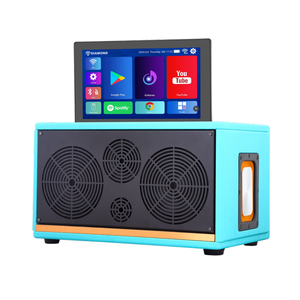 Machine <span class=keywords><strong>de</strong></span> karaoké tout-en-un intelligente Android 11.0 avec double woofer <span class=keywords><strong>de</strong></span> 6,5 pouces, 1 Go <span class=keywords><strong>de</strong></span> RAM, 16 Go <span class=keywords><strong>de</strong></span> stockage, synchronisation des paroles et prise en charge <span class=keywords><strong>de</strong></span> plusieurs applications, <span class=keywords><strong>prix</strong></span> d'usine - Product Image 3
