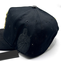 Casquettes de baseball en daim personnalisées de haute qualité, broderie de logo personnalisée, visière en daim Jésus, barbes, Gorra G5 Chip Nfc Gorras Rico Hats