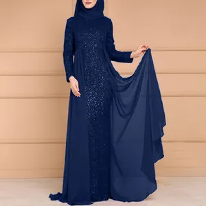  Modesto Khimar Hijab Abaya quimono árabe muçulmano mulheres roupas femininas abaya ln abaya dubai mulheres vestido muçulmano