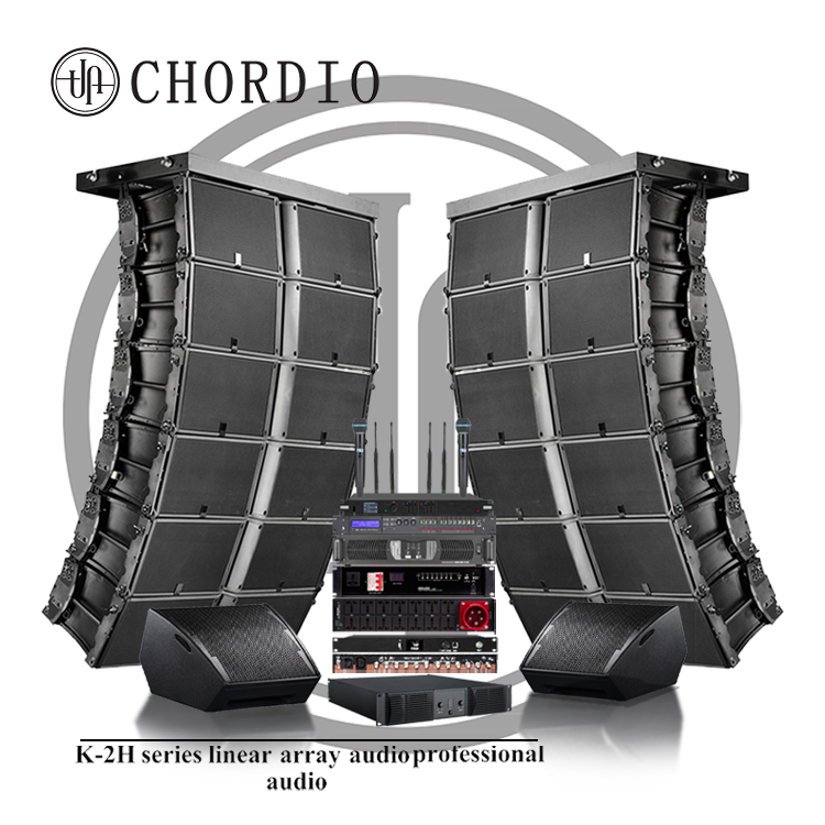 Chordio KS28R Pro аудио церковная акустическая система линейный массив 18 дюймов линейный массив звуковая система