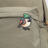 Lencana Pin Enamel Tema Hutan Satwa Liar Kartun Untuk Tas, Topi, Pakaian, Dan Ornamen Penataan Pribadi