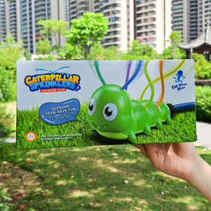 Nouveau <span class=keywords><strong>jouet</strong></span> pulvérisateur d'eau en plastique en forme de <span class=keywords><strong>chenille</strong></span> pour enfants de 0 à 24 mois |   <span class=keywords><strong>Jouet</strong></span> de pulvérisation de jardin - Product Image 2