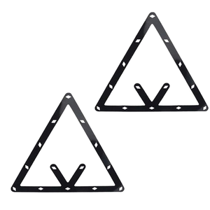 Xmlivet feuilles de support de boule de queue de <span class=keywords><strong>billard</strong></span> noir 8 feuilles de boule magique en forme de triangle 6 pcs/lot accessoires de <span class=keywords><strong>billard</strong></span> et de <span class=keywords><strong>billard</strong></span> - Product Image 4