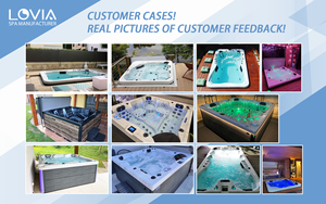 Venta al por mayor Hot Sale Bañera de hidromasaje 4 personas <span class=keywords><strong>Tina</strong></span> Hidromasaje Exterior Jacuzzier Balboa Outdoor Spas and Hot Tubs - Product Image 6