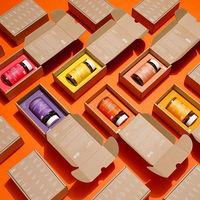Boîtes en carton ondulé personnalisées pour l'emballage de produits, avec impression de logo, pour la livraison de compléments alimentaires, de bougies et de bouteilles