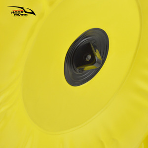 ห่วงชูชีพแบบเป่าลม Keep Diving ขนาด 24 นิ้ว ทำจาก PVC รูปทรงวงกลม พร้อมป้ายบอกตำแหน่งใต้น้ำ สำหรับการช่วยเหลือทางทะเล - Product Image 4