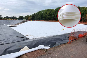 Géotextile pour revêtement routier en asphalte, renforcement des chaussées, prévention des fissures, imperméabilisation des autoroutes - Product Image 3
