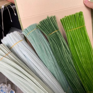 Nettoyant de Tuyaux en Chenille Jaune Gardénia 8 Mm Couleur Pastel Tige Moelleuse 100 Pièces Livraison Gratuite - Product Image 3