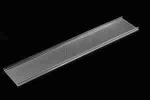 Moderne LED-Licht abdeckung Klarer prismatischer Polycarbonat-Lampen schirm für lineare LED-Beleuchtung - Product Image 2