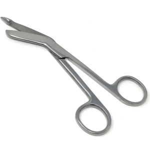 Tijeras Profesionales para Vendajes, de Acero Inoxidable de Grado Quirúrgico, para Recortar y Retirar Gasa - Product Image 1