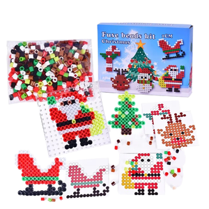 Usine vente chaude 10mm pâques bricolage perles à <span class=keywords><strong>repasser</strong></span> perles fusionnées Puzzle éducatif jouets Kit haute créativité Imagination valeur sûre - Product Image 1