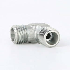 Raccord hydraulique à angle droit 90 degrés Yonghua, connecteur en acier inoxydable de 1 pouce - Product Image 1
