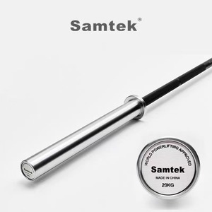 Olympic <strong>Barbell</strong> Bar 20kg 2.2m Steel Weight Lifting Bar For Gym Home Strength Training Custom Logo Accepted - Product Image 4