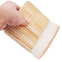 CIC artiste pinceau aquarelle laine peinture à l'huile bambou rangée mouton cheveux merlu brosse Nylon cheveux matériel