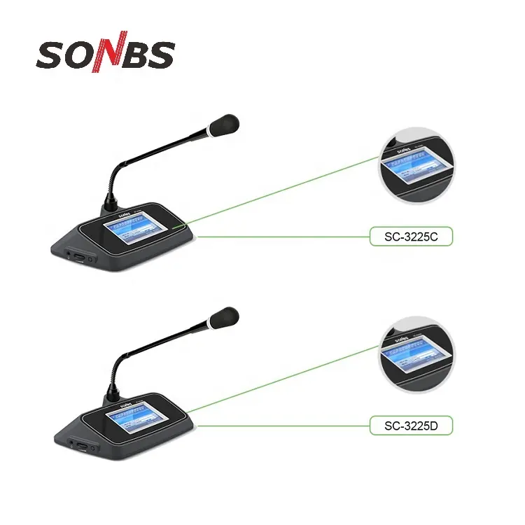 Sonbs Original Audio Conference Mic Conference Microphone System soluzione per sale conferenze