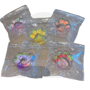 Atacado TPR Kawaii Antistress Taba Venda Quente Fidget Dos Desenhos Animados Fruit Cat Paw Squishy Stress Relief Toy para Crianças - Product Image 3