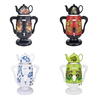 Bouilloire électrique 3500ML + 600ML, Mini, Portable, en plastique écologique, robinet en métal Unique, Samovar