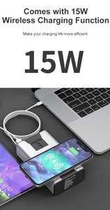 Ac 100W PD 65W ngân hàng điện ngân hàng điện 30000mAh công suất cho máy tính xách tay máy tính xách tay máy tính 100W du lịch ngoài trời sạc di động - Product Image 3