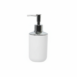 Vente en gros d'usine Bouteille de désinfectant pour les mains en PP ABS chromé blanc 65x65x175cm Distributeurs de savon liquide - Product Image 2