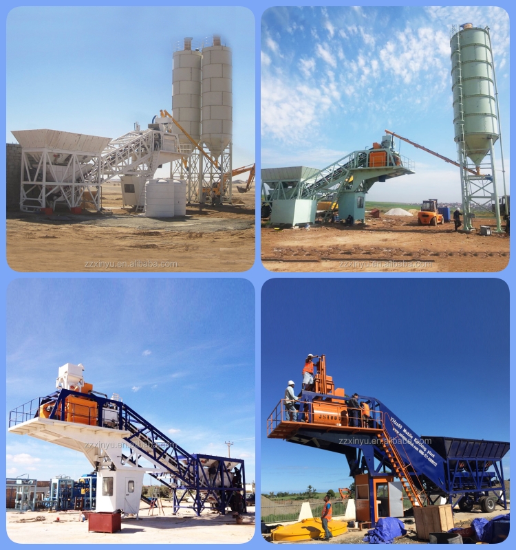 Zhengzhou Xinyu Machine: The 25-100m³/H Mobile Batch Plant