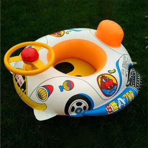 Flotador <span class=keywords><strong>de</strong></span> <span class=keywords><strong>Piscina</strong></span> para Bebés, Flotador <span class=keywords><strong>de</strong></span> Natación para Bebés, Flotador <span class=keywords><strong>de</strong></span> Natación Infantil para Niños <span class=keywords><strong>de</strong></span> <span class=keywords><strong>3</strong></span> <span class=keywords><strong>Meses</strong></span> a <span class=keywords><strong>3</strong></span> Años, <span class=keywords><strong>de</strong></span> PVC, con Forma <span class=keywords><strong>de</strong></span> Coche - Product Image 4