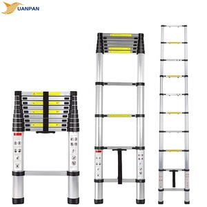 <span class=keywords><strong>Escalera</strong></span> Extensible de Aluminio Portátil de 10 Peldaños, 9.5 Pies, para Uso en Almacenes, 150 kg de Capacidad, 2024 - Product Image 5