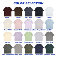 Camisetas de Algodón al por Mayor, 100% Algodón Peinado, 180-230G, Camisetas de Algodón al por Mayor para Impresión 3D Puff/DTG y Marca Privada