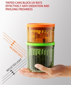 Juego de 6 Recipientes Herméticos para Almacenamiento de Alimentos, Apilables, Multifuncionales, Libres de BPA, para Organización de Cocina - Product Image 4