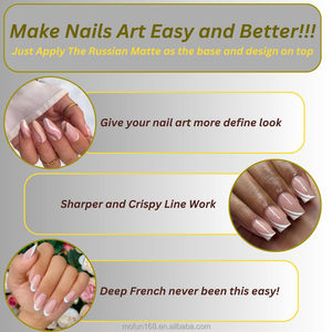 <span class=keywords><strong>Poudre</strong></span> <span class=keywords><strong>miroir</strong></span> non collante de marque privée couche de finition mate russe <span class=keywords><strong>pour</strong></span> le vernis à ongles gel UV/LED de logo personnalisé ne colle pas au chrome - Product Image 6