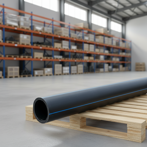 Tubería de Polietileno de Alta Densidad (HDPE) PN 16 en Barras de 6m, 90mm de Diámetro, Material PE100 de Alta Presión - Product Image 2