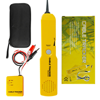 Testeur de circuit de traceur de fil avec kit de sonde de générateur de tonalité Localisateur de signal de câble Test de continuité