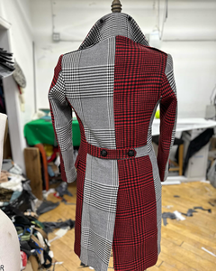 <span class=keywords><strong>Manteau</strong></span> d'extérieur personnalisé de haute qualité pour hommes sur mesure épais <span class=keywords><strong>manteau</strong></span> long à double boutonnage pour hommes - Product Image 4