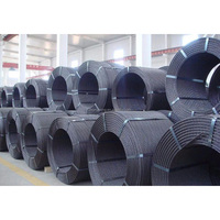 Câbles en acier de précontrainte de 12,7 mm pour béton précontraint, câbles en acier de précontrainte à haute résistance, prix des câbles en acier de précontrainte