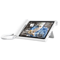 Téléphone sans fil VoLTE 4G POE LAN Téléphone SIP vidéo WiFi pour la maison Téléphone Android intelligent PSTN à écran tactile 4 + 64 Go 10 pouces