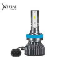 50 W Mini-Größe led Scheinwerfer-Glühbirnen für Auto Motorrad H4 H11 HB3 HB4 9004 9007 Auto Autolichter canbus plug-and-play