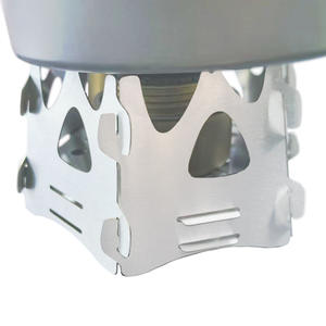 Estufa Portátil Hexagonal de Acero Inoxidable para Leña, para Acampar al Aire Libre, con Diseño a Prueba de Viento y Retención de Calor - Product Image 5