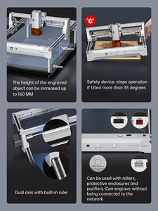 K15 Pro 5W Diyot Lazer Gravür Makinesi, Kumaş, Giysi, Ahşap, Deri için Kendin Yap Hediye Yapımı ve Ev Dekorasyonu - Product Image 6