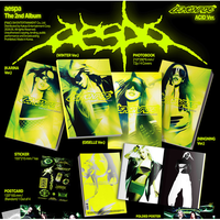 CD de Aespa, Segundo Álbum LEMONADE ACID VER, Hecho en Corea (Papel y Plástico) para Todas las Edades, Listo para Enviar