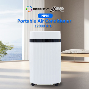 โลโก้ JJPRO GREENFLY แบบกำหนดเอง เครื่องปรับอากาศเคลื่อนที่ 14000btu 12000btu เครื่องปรับอากาศแบบตั้งพื้นแบบพกพา - Product Image 3