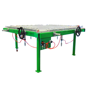 Estirador Manual de Mallas para Pantallas, Nuevo, Eficiente, Máquina para Estirar Pantallas KC SM-120160TS 220V/50HZ con Certificación CE 1 - Product Image 1