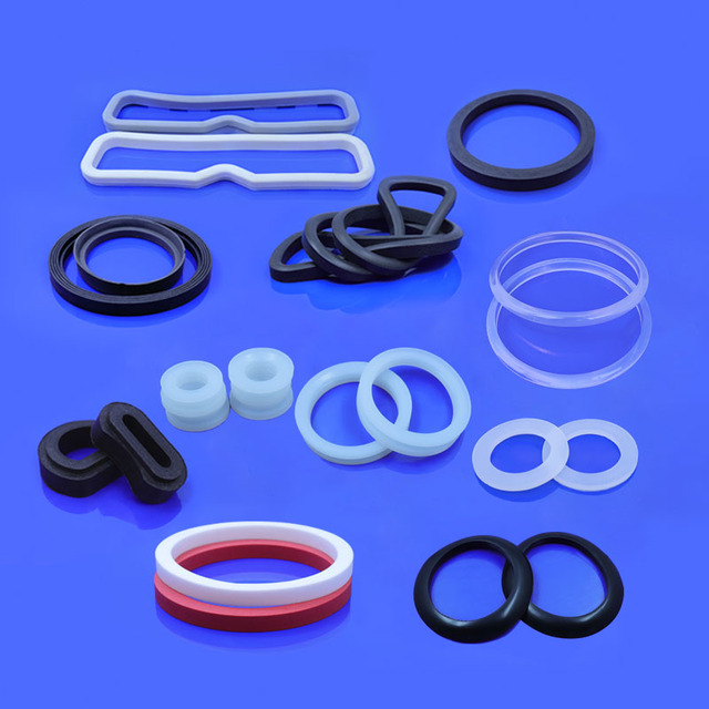 Customize Nonstandard Silicone Molded Parts and Products High-Quality Food Grade Silicone Rubber Sealing Gaskets