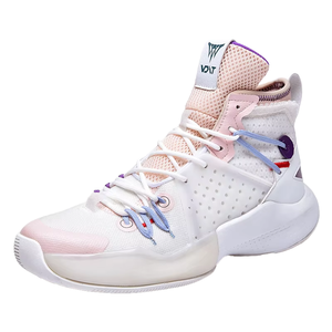 Chaussures de basket-ball d'entraînement professionnelles légères pour hommes avec tige en PU, semelle extérieure antidérapante et haute qualité - Product Image 1
