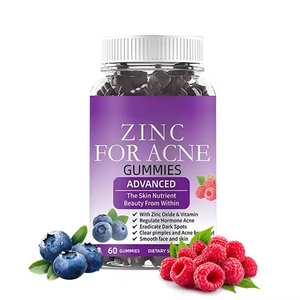 Gommose al <span class=keywords><strong>Zinco</strong></span> per l'Acne, Formula Avanzata, Integratore per la Salute della Pelle <span class=keywords><strong>con</strong></span> <span class=keywords><strong>Zinco</strong></span> per una Pelle Luminosa e Supporto Immunitario, 60 Gommose - Product Image 3