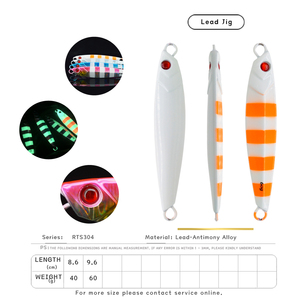 Jigs de fundición de agua salada señuelos 30g 40g 60g 80g resplandor Jigging Pesca cebos Metal pesca Jig <span class=keywords><strong>MajorCraft</strong></span> luminoso - Product Image 3