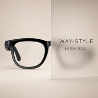 Lunettes Intelligentes CY01 800W Pixel 1080P Vidéo, Batterie 280mAh, 9h d'Autonomie Audio, BT 5.3, Transmission WiFi, Assistant Vocal IA, Traduction