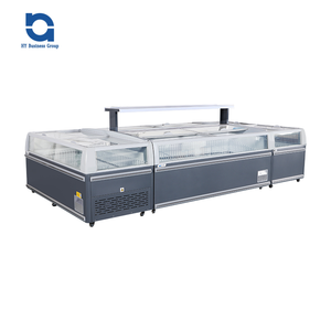Refrigeradores de supermercado comerciales, escaparate de gabinete de isla, congelador de Isla de pantalla de temperatura única para alimentos congelados - Product Image 6