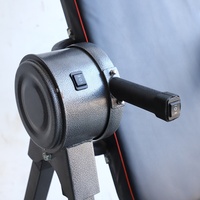 Haobai Machine d'inversion électrique réglable pour soulagement des douleurs dorsales, durable, avec système de sécurité pour les chevilles, équipement de thérapie et de fitness à domicile