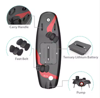 2024 unisexe personnalisé Jet Board nouvelle génération pagaie motorisée planche de surf aileron Fiber de verre énergie électrique Sports nautiques planche de surf