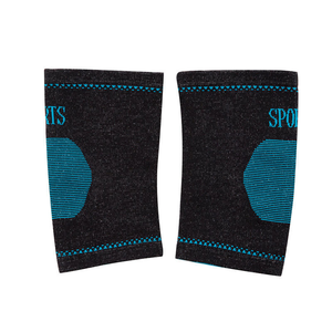Genouillère de compression antidérapante en silicone pour la course et l'haltérophilie, avec manchon de compression en néoprène et protection en bambou pour les coudes et les genoux - Product Image 2