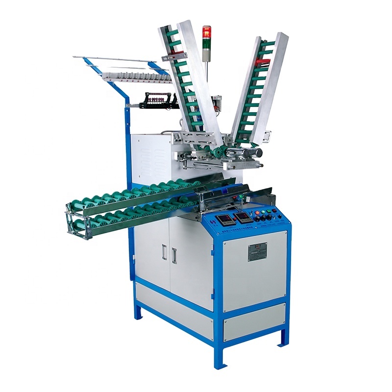 Braiding and coiling nylon yarn automatic winder bobbin machine